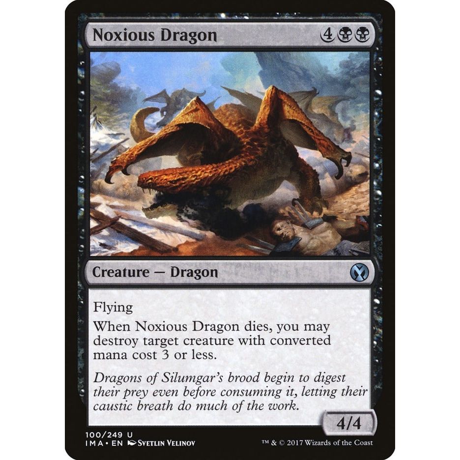 Image for Noxious Dragon (100) (IMA) - Magic: The Gathering