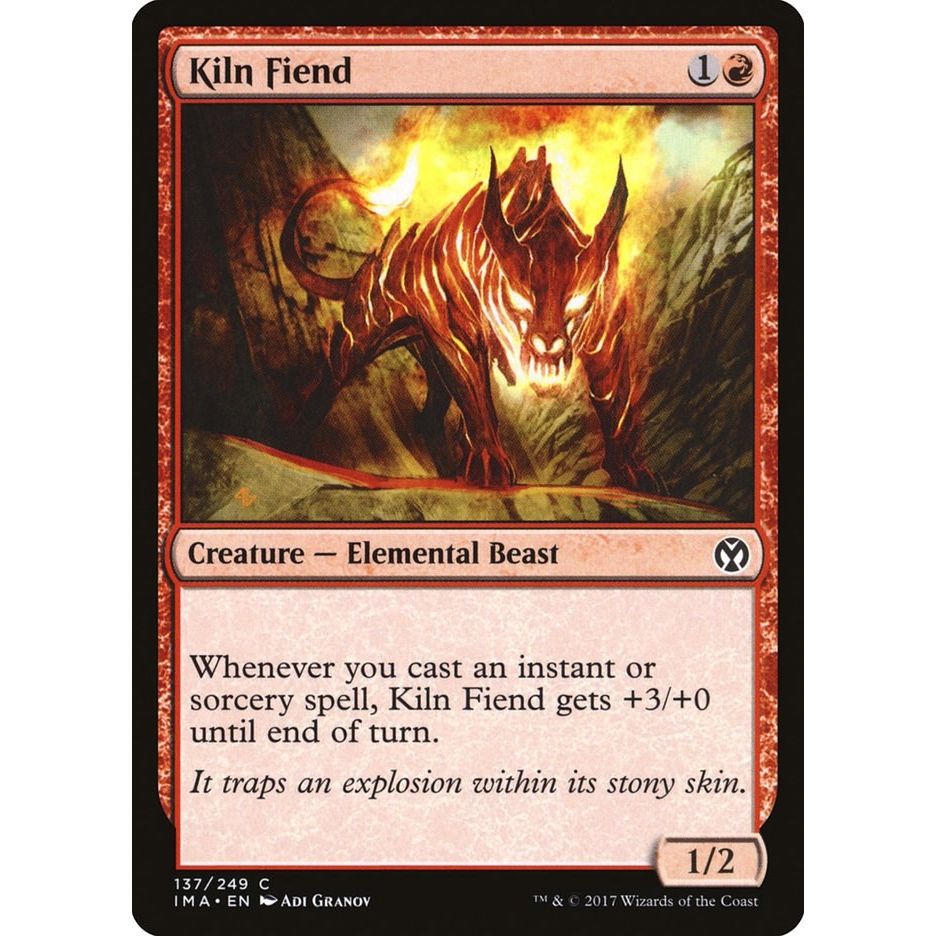 Image for Kiln Fiend (137) (IMA) - Magic: The Gathering