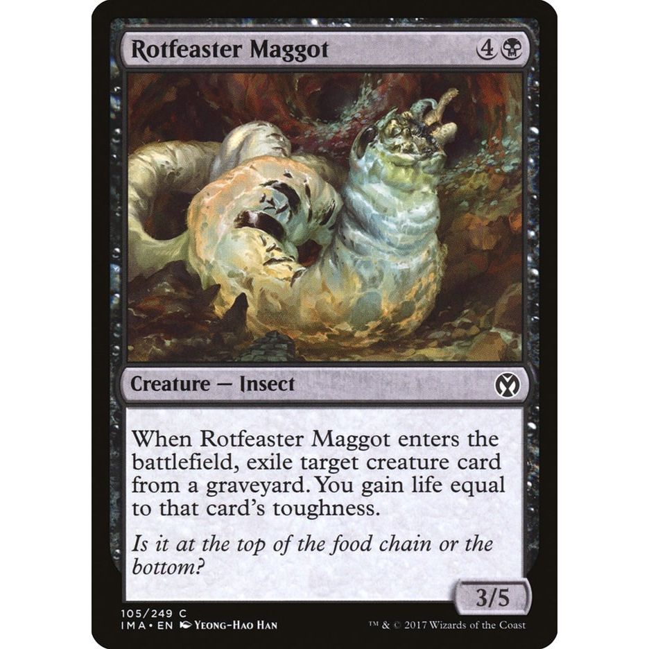 Image for Rotfeaster Maggot (105) (IMA) - Magic: The Gathering