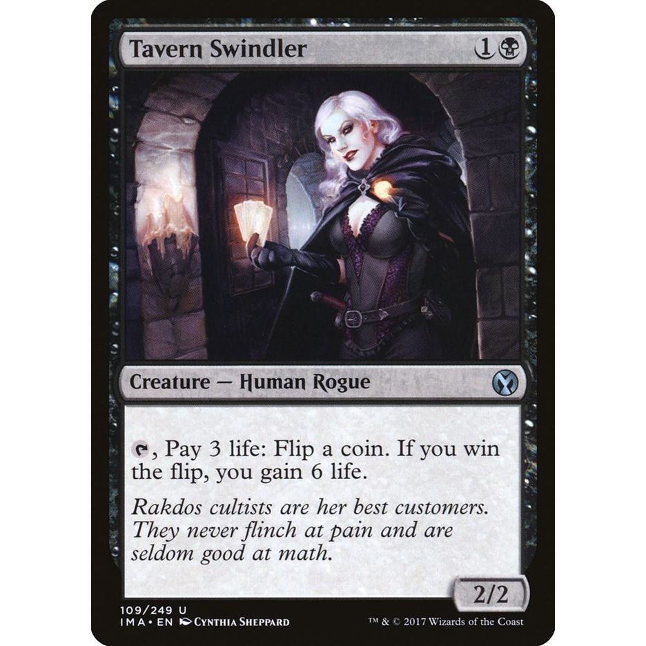 Image for Tavern Swindler (109) (IMA) - Magic: The Gathering