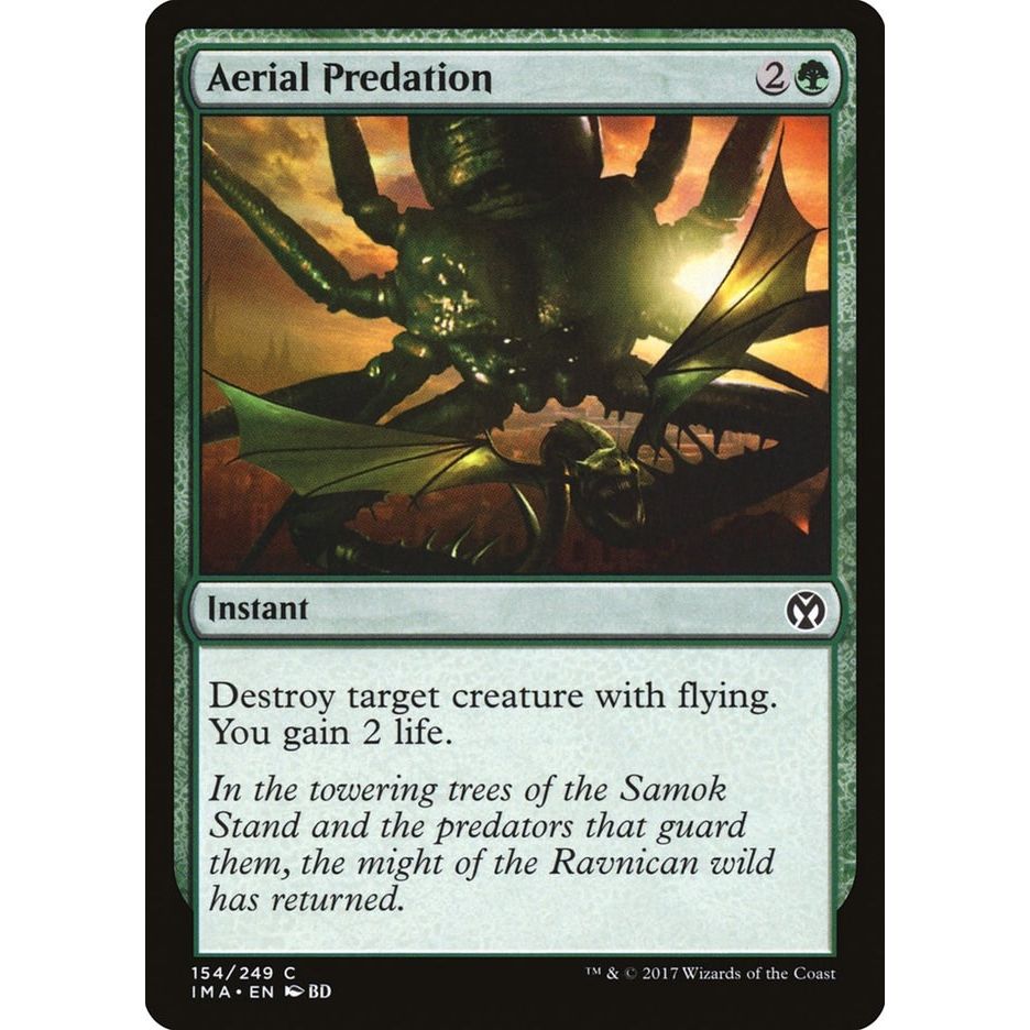 Image for Aerial Predation (154) (IMA) - Magic: The Gathering