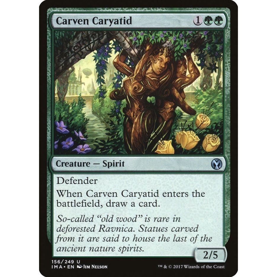 Image for Carven Caryatid (156) (IMA) - Magic: The Gathering
