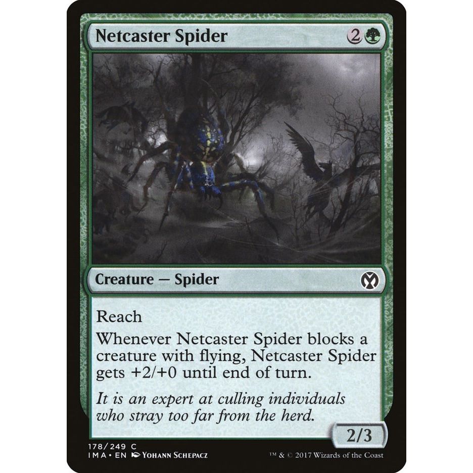 Image for Netcaster Spider (178) (IMA) - Magic: The Gathering