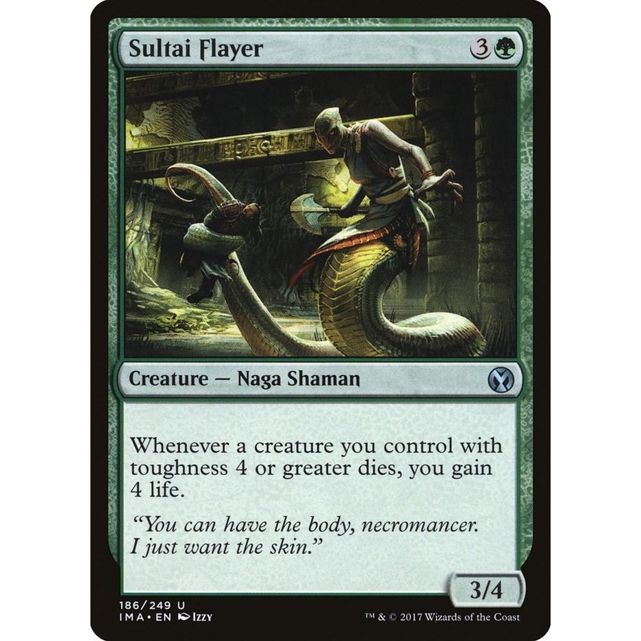 Image for Sultai Flayer (186) (IMA) - Magic: The Gathering
