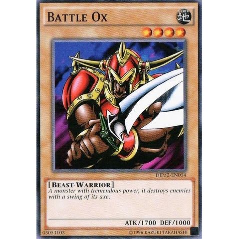 Image for Battle Ox (DEM2-EN004) (DEM2) - YuGiOh