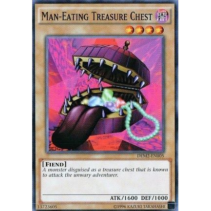 Image for Man-Eating Treasure Chest (DEM2-EN005) (DEM2) - YuGiOh