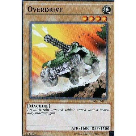 Image for Overdrive (DEM2-EN006) (DEM2) - YuGiOh