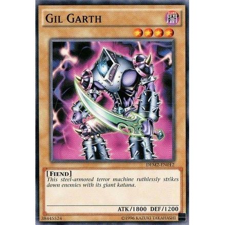 Image for Gil Garth (DEM2-EN012) (DEM2) - YuGiOh
