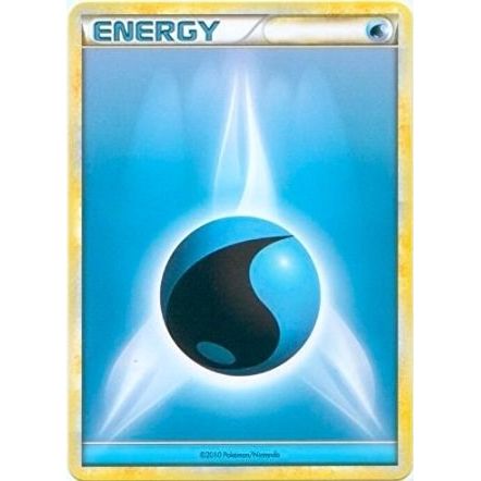 Image for Water Energy (2010 Unnumbered HGSS Style Non-Holo) (PR) - Pokemon