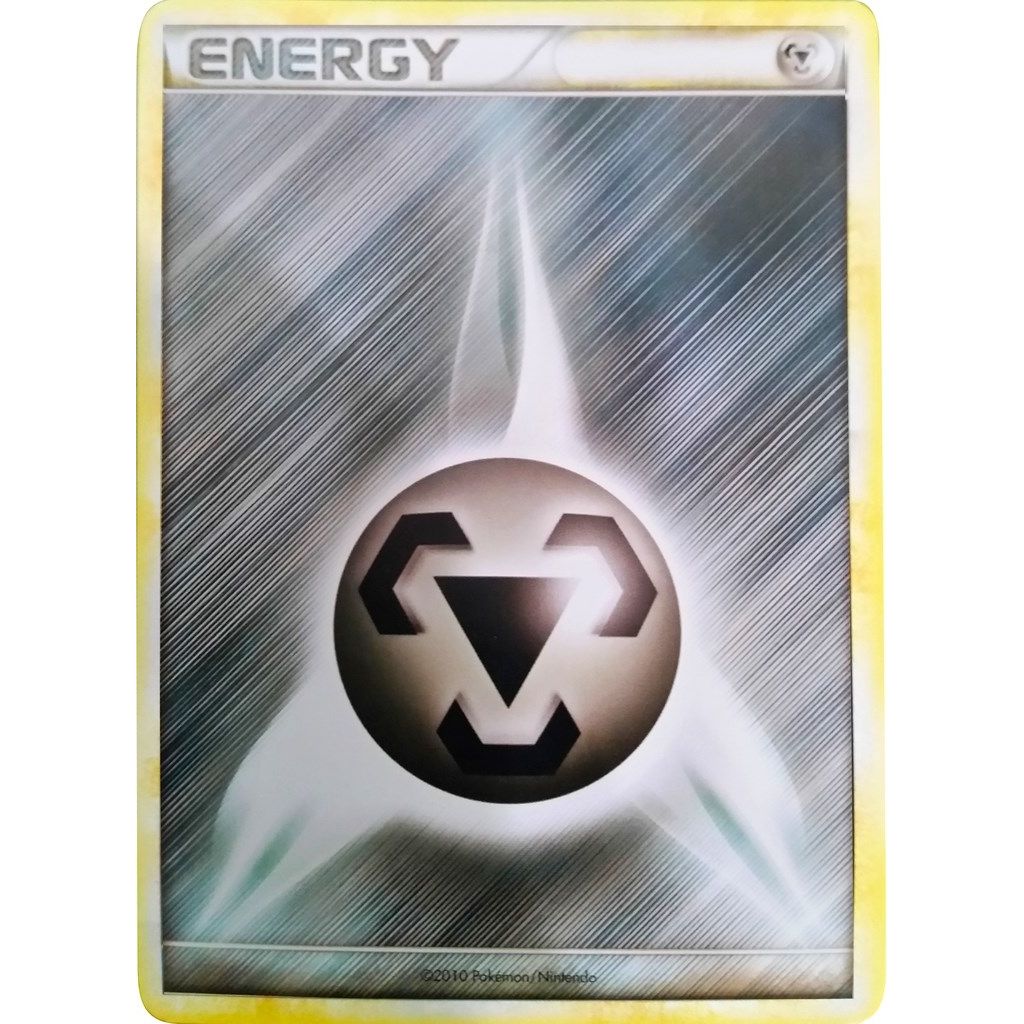 Image for Metal Energy (2010 Unnumbered HGSS Style Non-Holo) (PR) - Pokemon