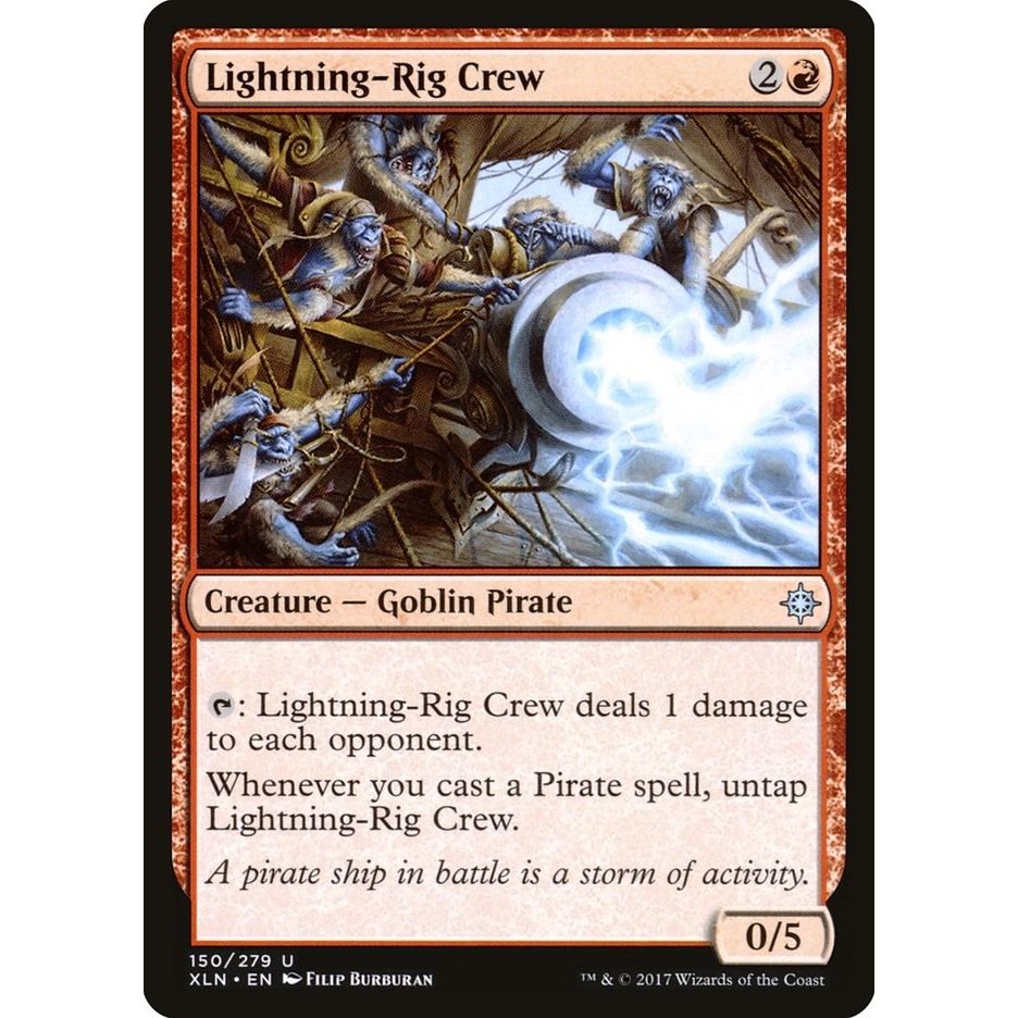 Image for Lightning-Rig Crew (150) (XLN) - Magic: The Gathering
