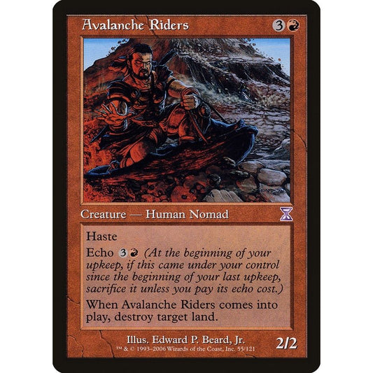 Image for Avalanche Riders (55) (TSB) - Magic: The Gathering