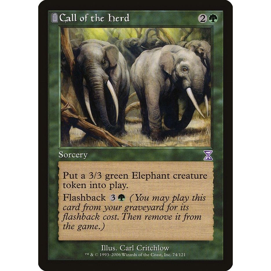 Image for Call of the Herd (74) (TSB) - Magic: The Gathering