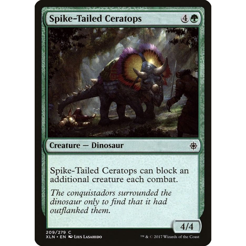Image for Spike-Tailed Ceratops (209) (XLN) - Magic: The Gathering