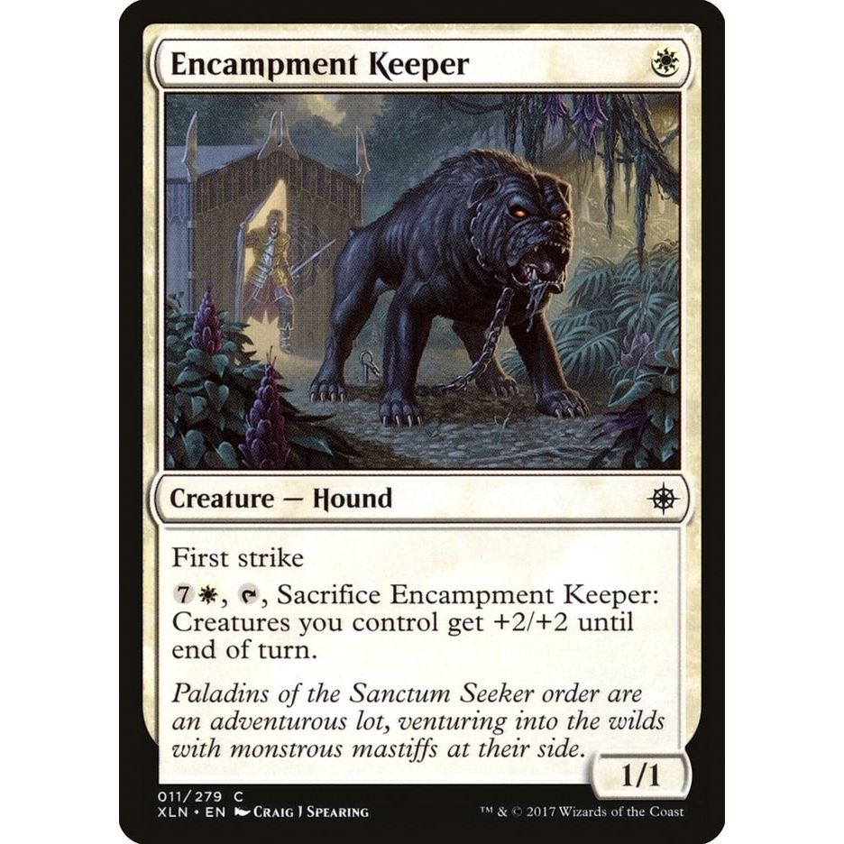 Image for Encampment Keeper (11) (XLN) - Magic: The Gathering