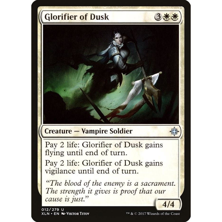 Image for Glorifier of Dusk (12) (XLN) - Magic: The Gathering