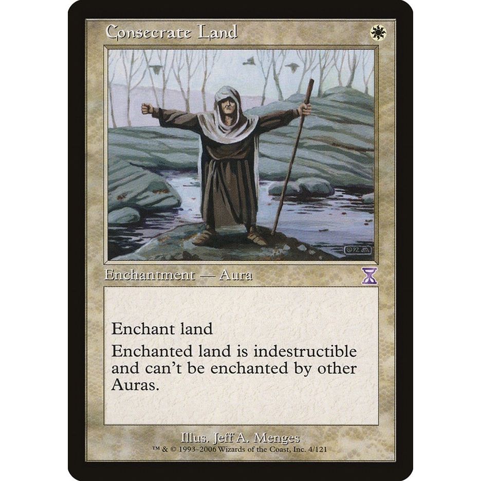 Image for Consecrate Land (4) (TSB) - Magic: The Gathering