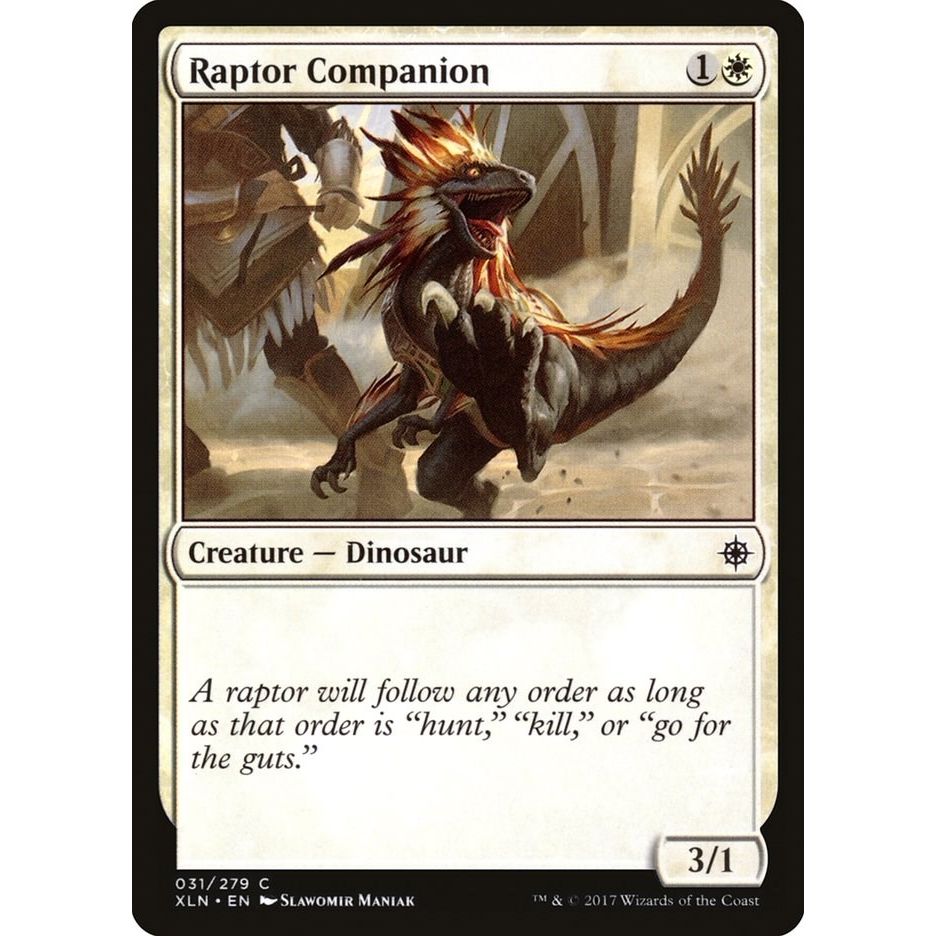 Image for Raptor Companion (31) (XLN) - Magic: The Gathering