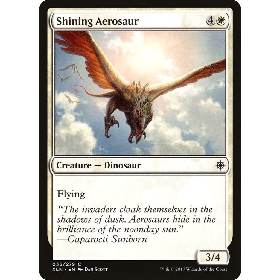 Image for Shining Aerosaur (36) (XLN) - Magic: The Gathering