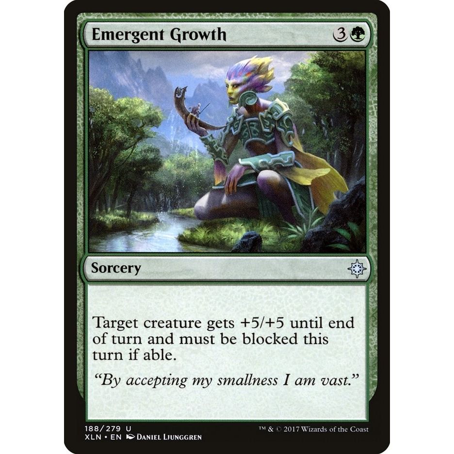 Image for Emergent Growth (188) (XLN) - Magic: The Gathering