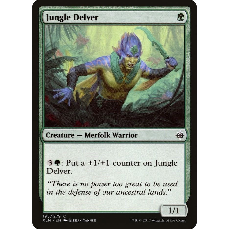 Image for Jungle Delver (195) (XLN) - Magic: The Gathering