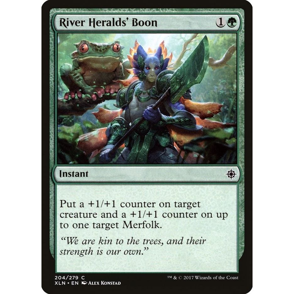 Image for River Heralds' Boon (204) (XLN) - Magic: The Gathering