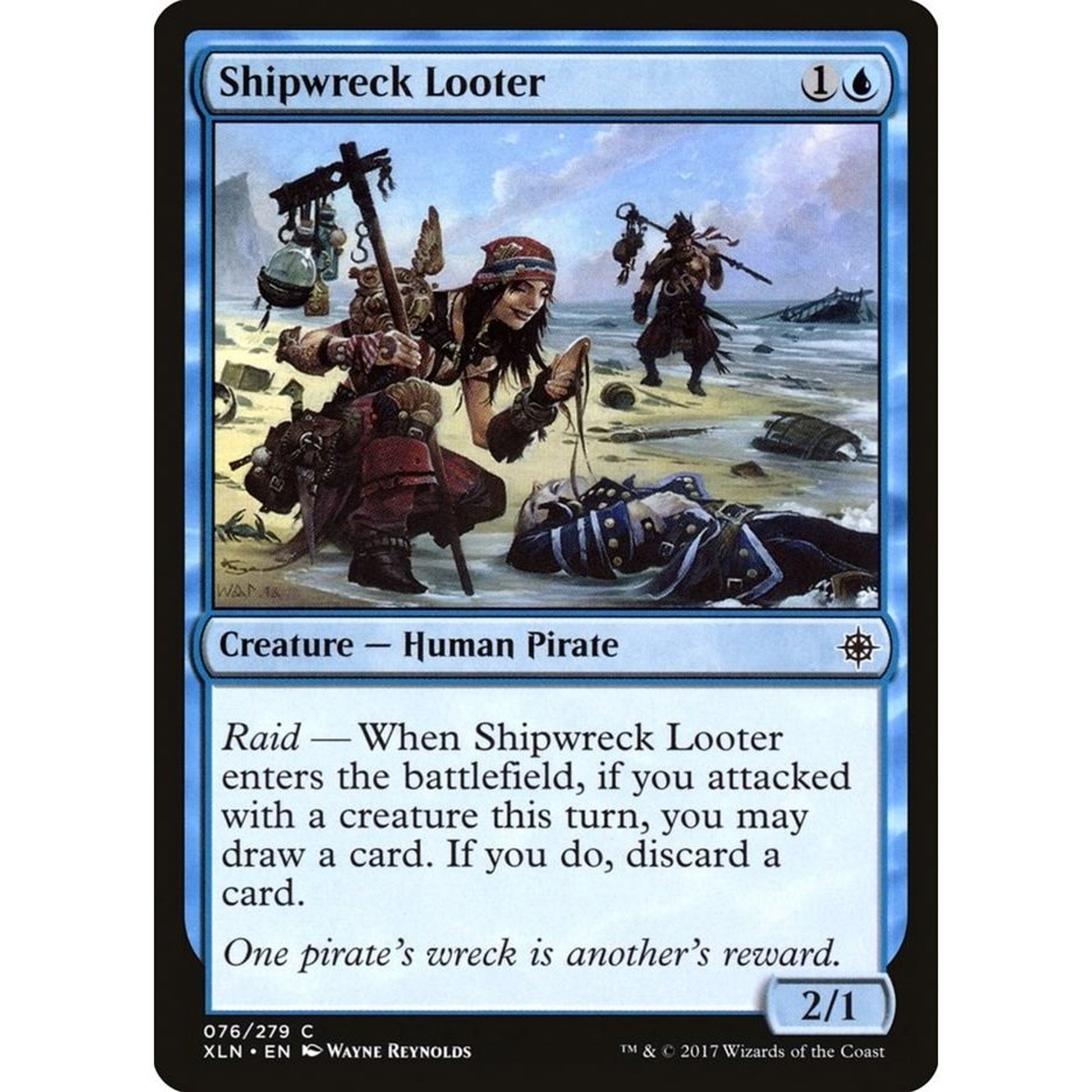 Image for Shipwreck Looter (76) (XLN) - Magic: The Gathering