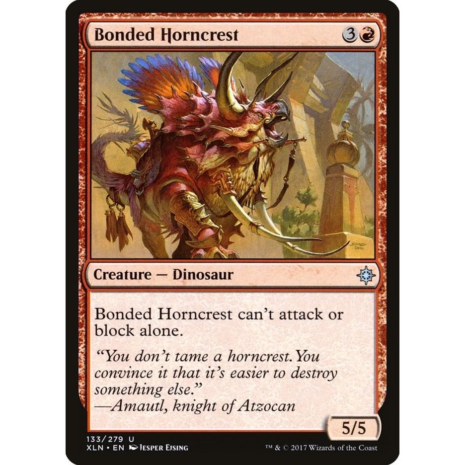 Image for Bonded Horncrest (133) (XLN) - Magic: The Gathering