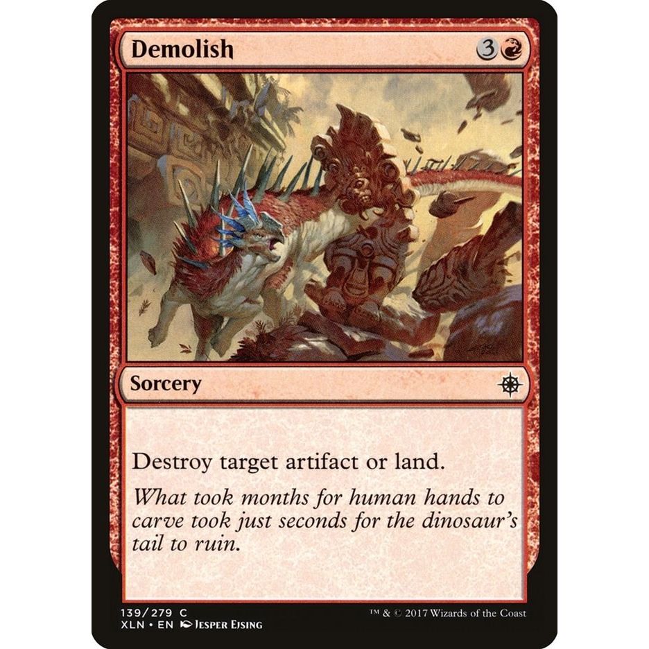 Image for Demolish (139) (XLN) - Magic: The Gathering