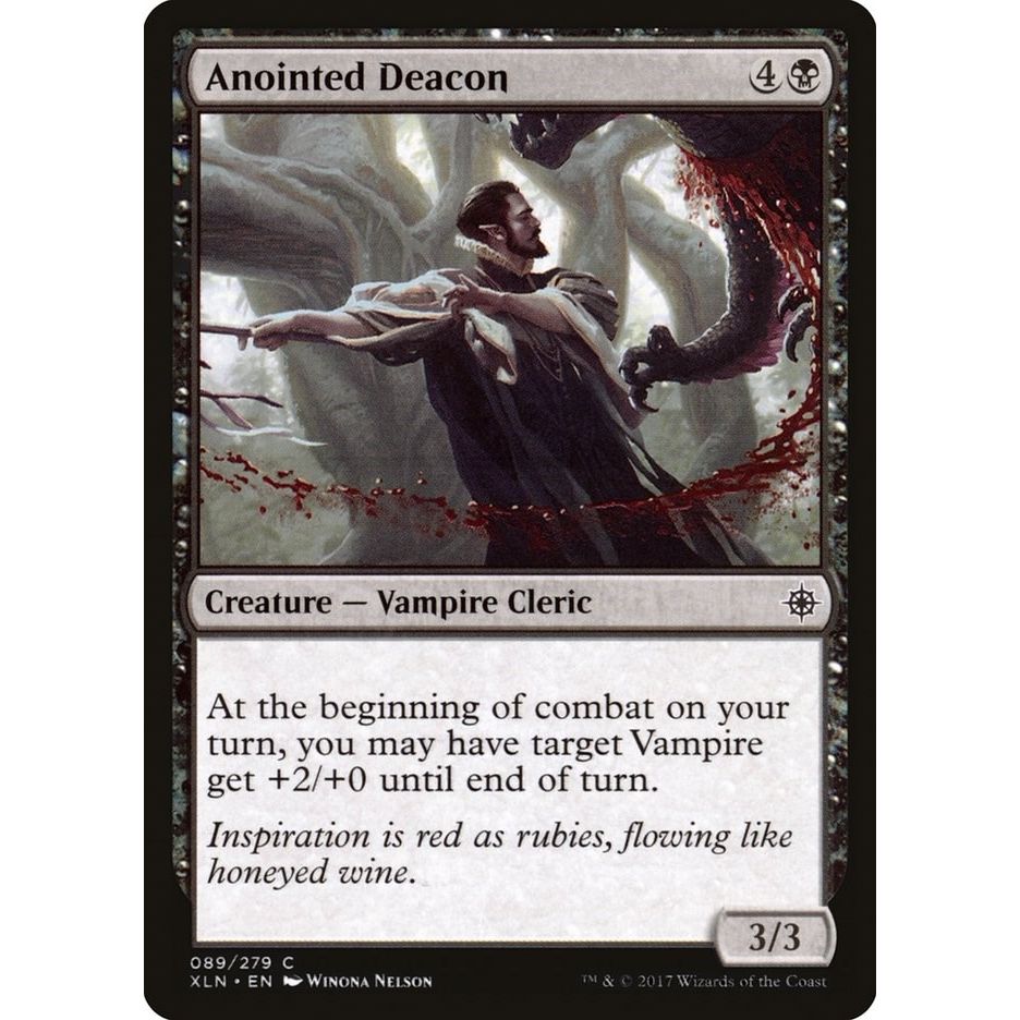 Image for Anointed Deacon (89) (XLN) - Magic: The Gathering