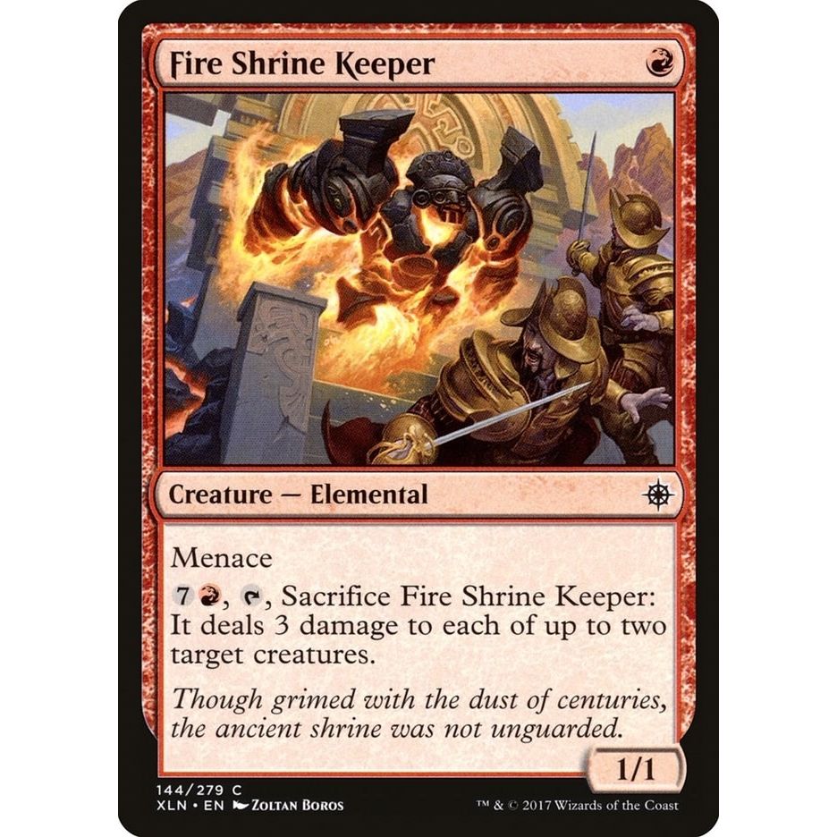 Image for Fire Shrine Keeper (144) (XLN) - Magic: The Gathering