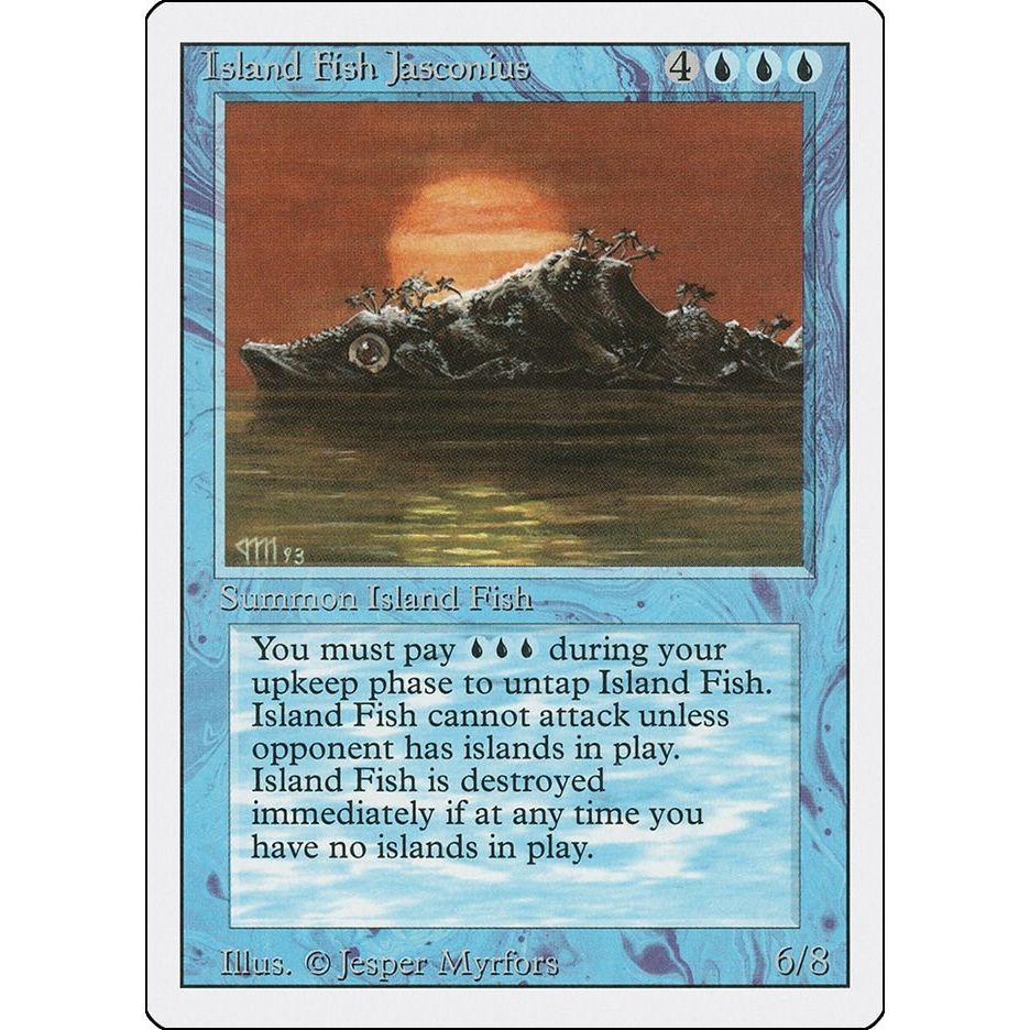 Image for Island Fish Jasconius (3ED) - Magic: The Gathering