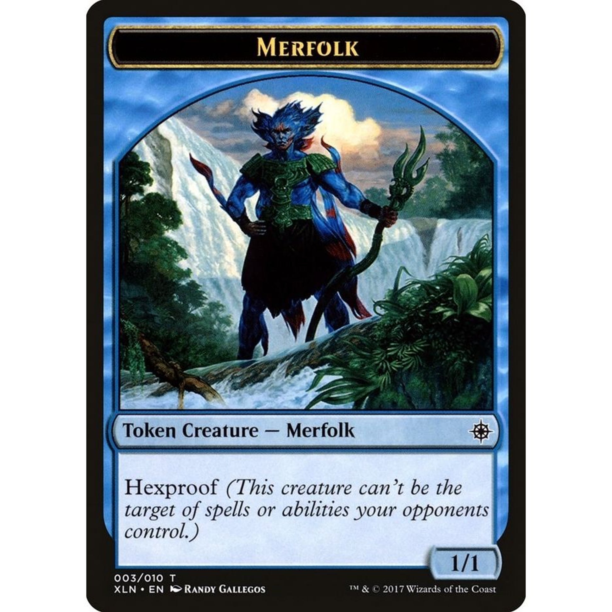 Image for Merfolk Token (3) (XLN) - Magic: The Gathering