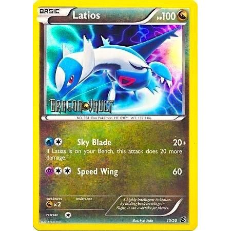 Image for Latios - 10/20 (Dragon Vault) (010/020) (BLE) - Pokemon