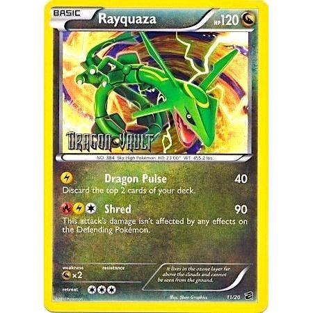Image for Rayquaza - 11/20 (Dragon Vault) (011/020) (BLE) - Pokemon
