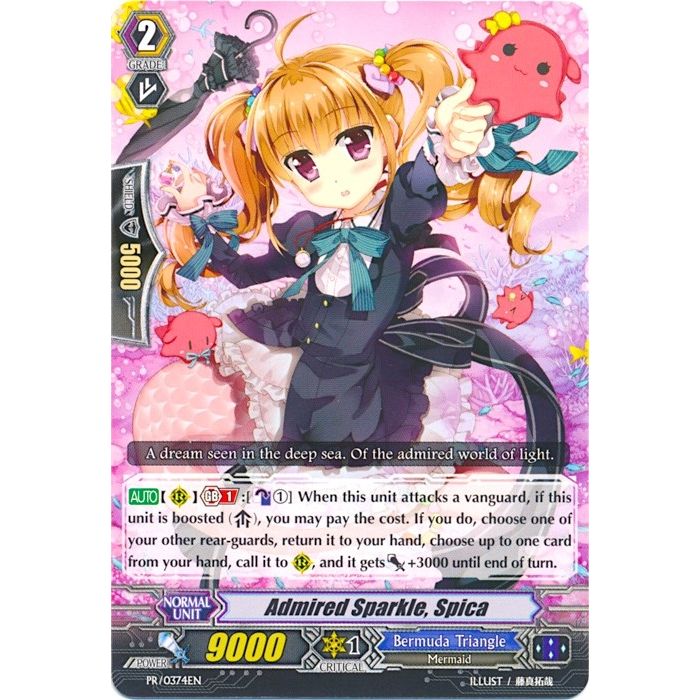 Image for Admired Sparkle, Spica (PR/0374EN) (PR) - Cardfight Vanguard