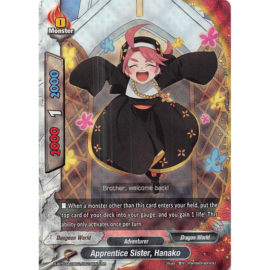 Image for Apprentice Sister, Hanako (X-BT03A-UB01/0016EN) (X-BT03A) - Future Card BuddyFight
