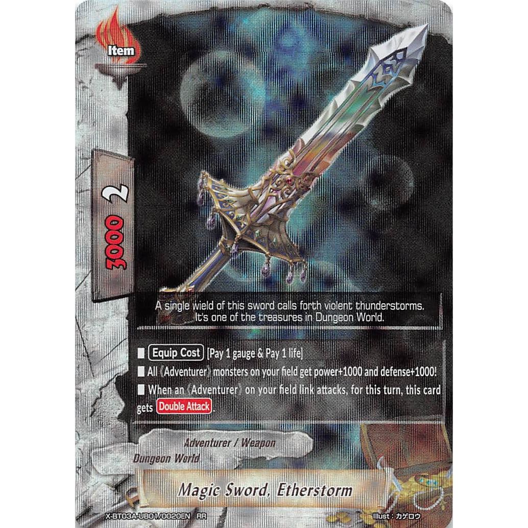 Image for Magic Sword, Etherstorm (X-BT03A-UB01/0020EN) (X-BT03A) - Future Card BuddyFight