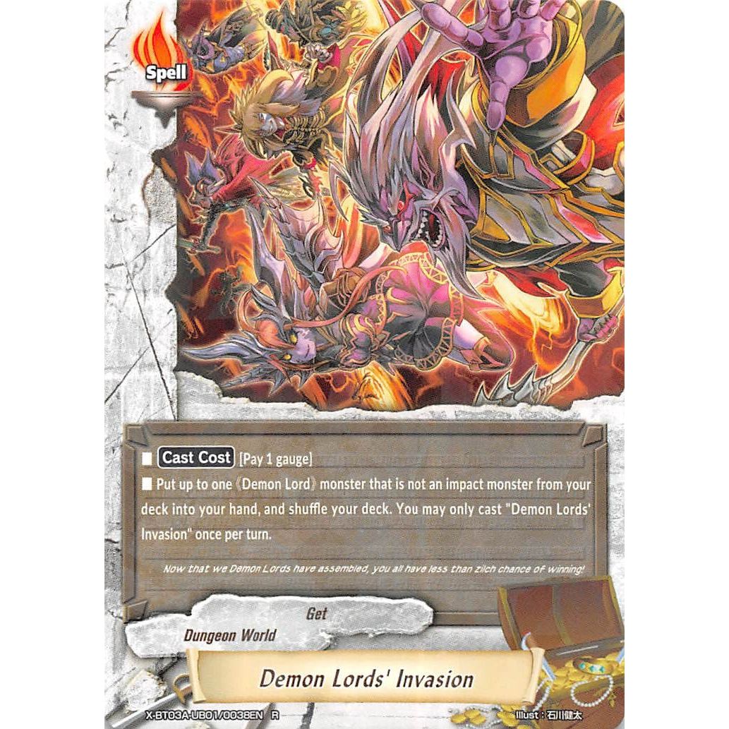 Image for Demon Lords' Invasion (X-BT03A-UB01/0038EN) (X-BT03A) - Future Card BuddyFight