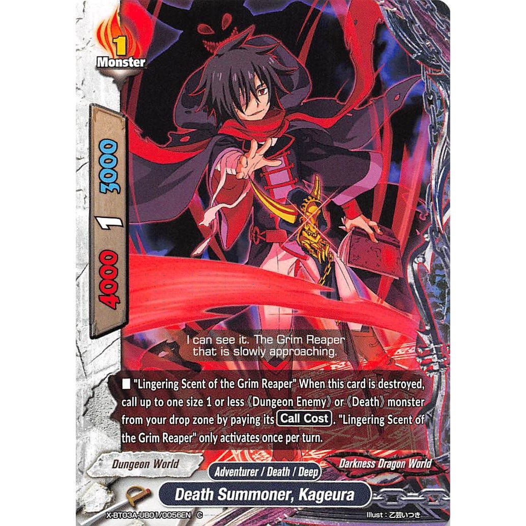Image for Death Summoner, Kageura (X-BT03A-UB01/0056EN) (X-BT03A) - Future Card BuddyFight