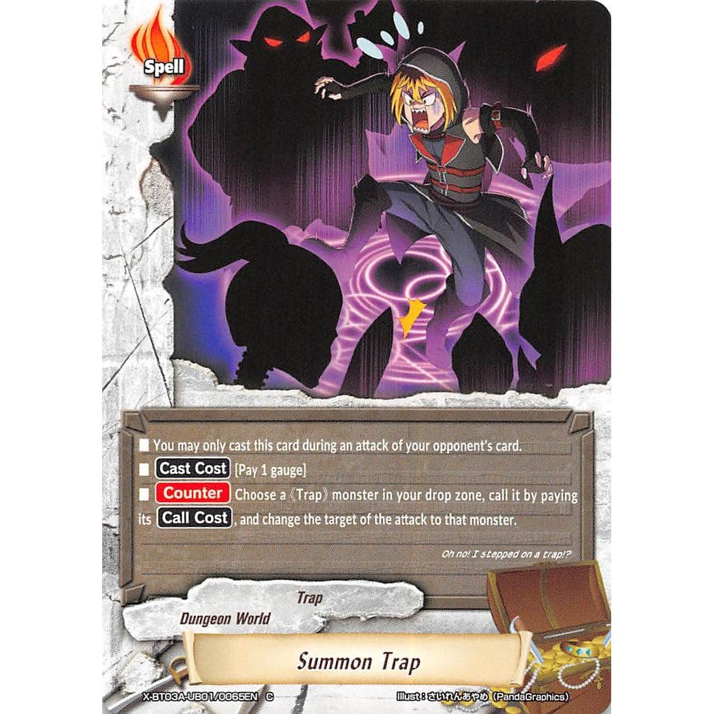 Image for Summon Trap (X-BT03A-UB01/0065EN) (X-BT03A) - Future Card BuddyFight