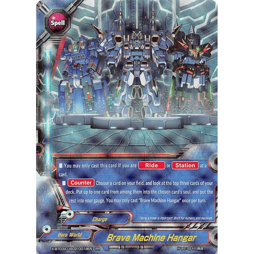 Image for Brave Machine Hangar (X-BT03A-UB02/0018EN) (X-BT03A) - Future Card BuddyFight