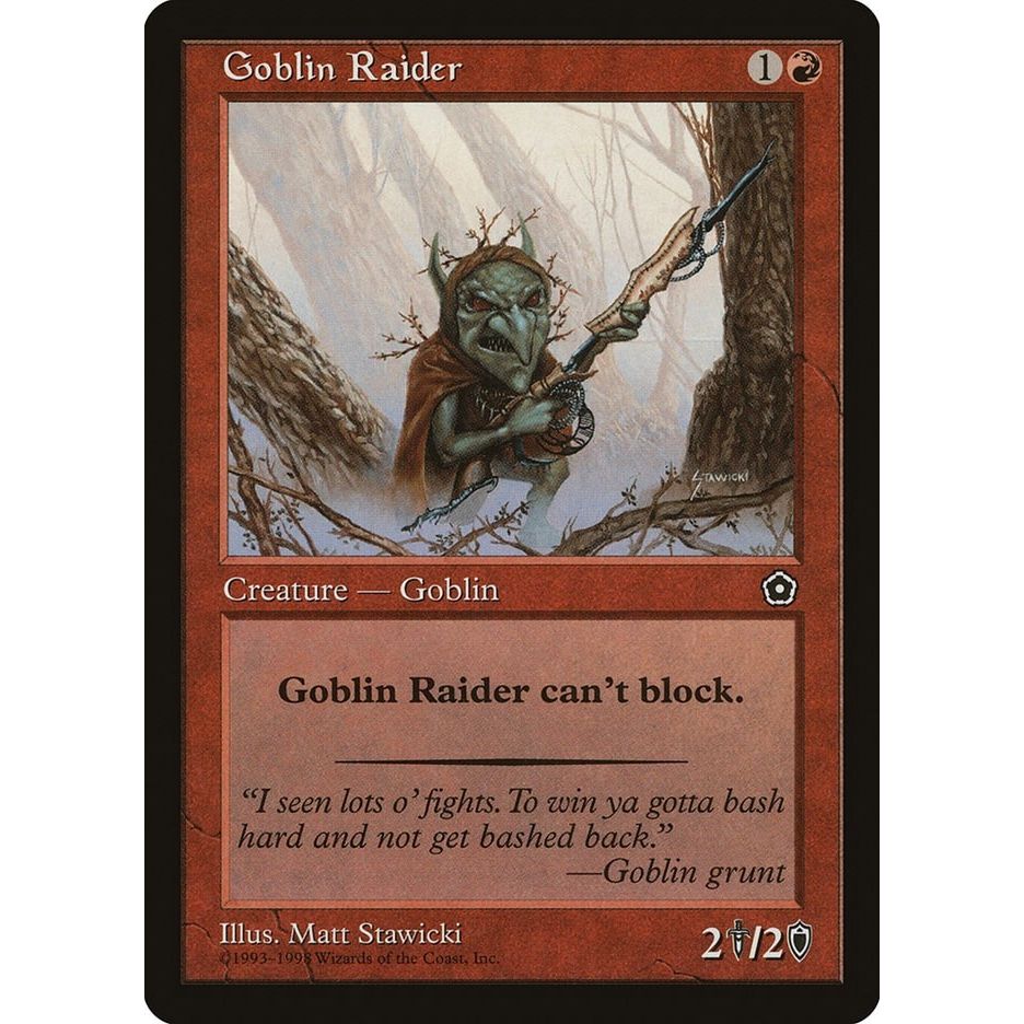 Image for Goblin Raider (P02) - Magic: The Gathering