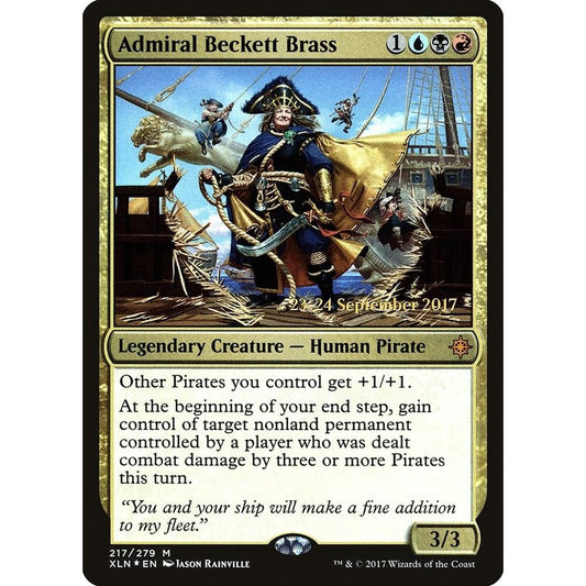 Image for Admiral Beckett Brass (217) (PRE) - Magic: The Gathering