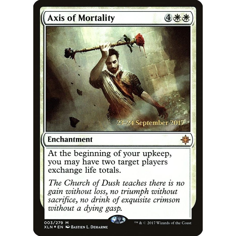 Image for Axis of Mortality (3) (PRE) - Magic: The Gathering