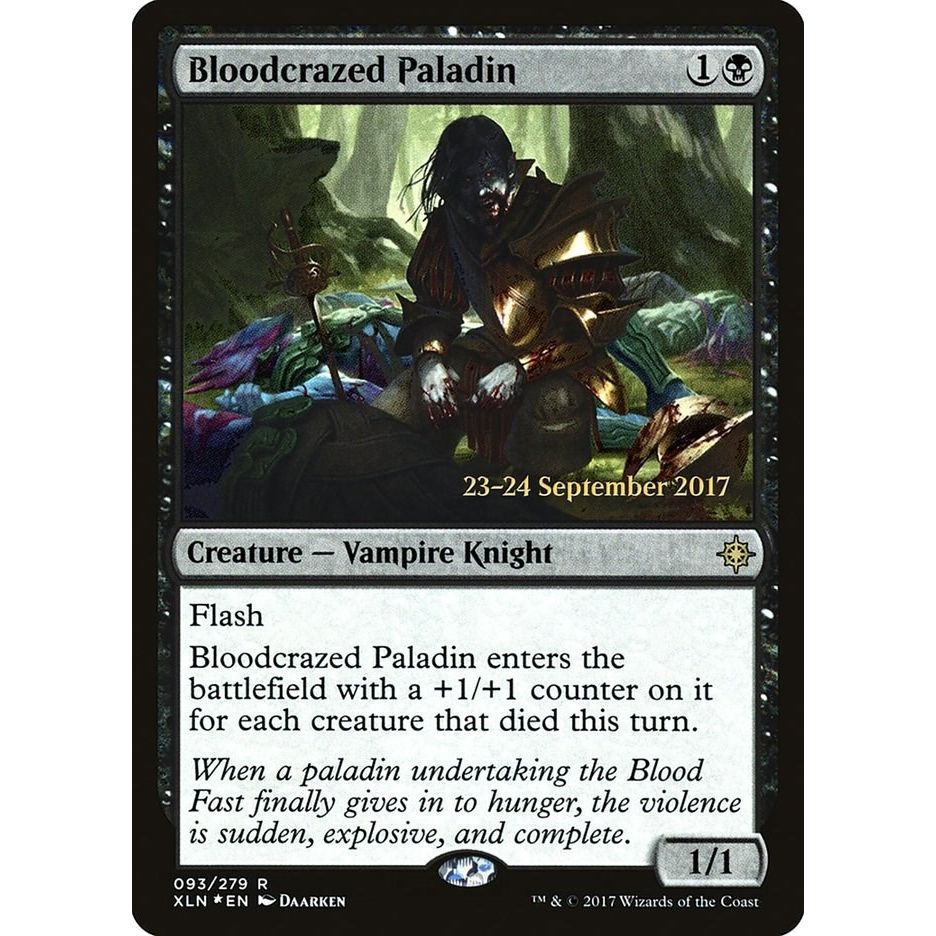Image for Bloodcrazed Paladin (93) (PRE) - Magic: The Gathering