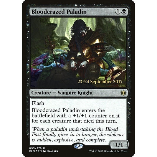 Image for Bloodcrazed Paladin (93) (PRE) - Magic: The Gathering
