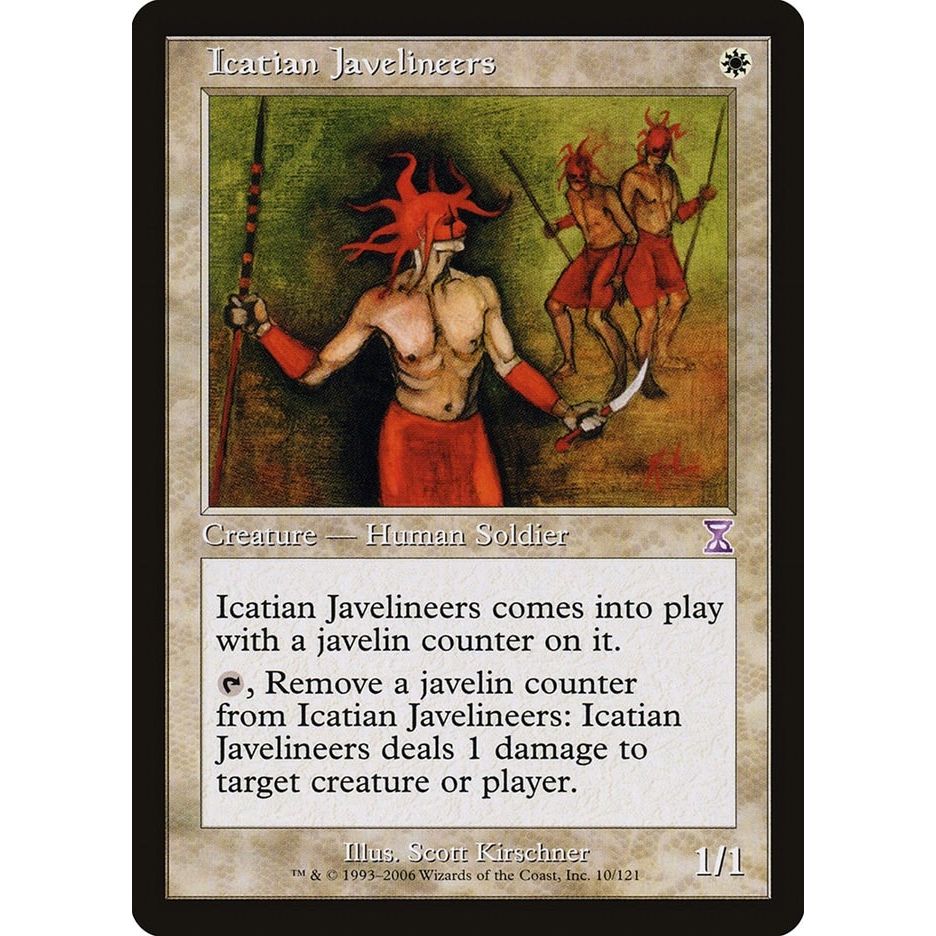 Image for Icatian Javelineers (10) (TSB) - Magic: The Gathering