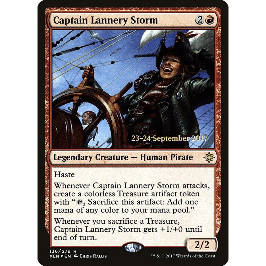 Image for Captain Lannery Storm (136) (PRE) - Magic: The Gathering