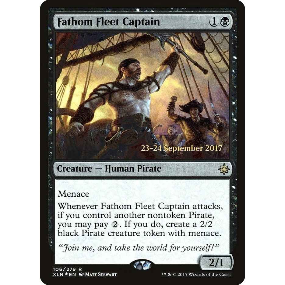 Image for Fathom Fleet Captain (106) (PRE) - Magic: The Gathering